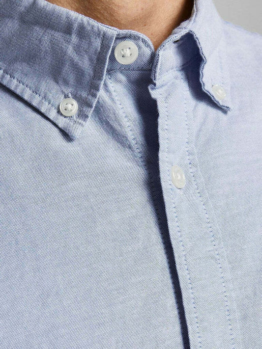 JJEOXFORD Shirts - Cashmere Blue