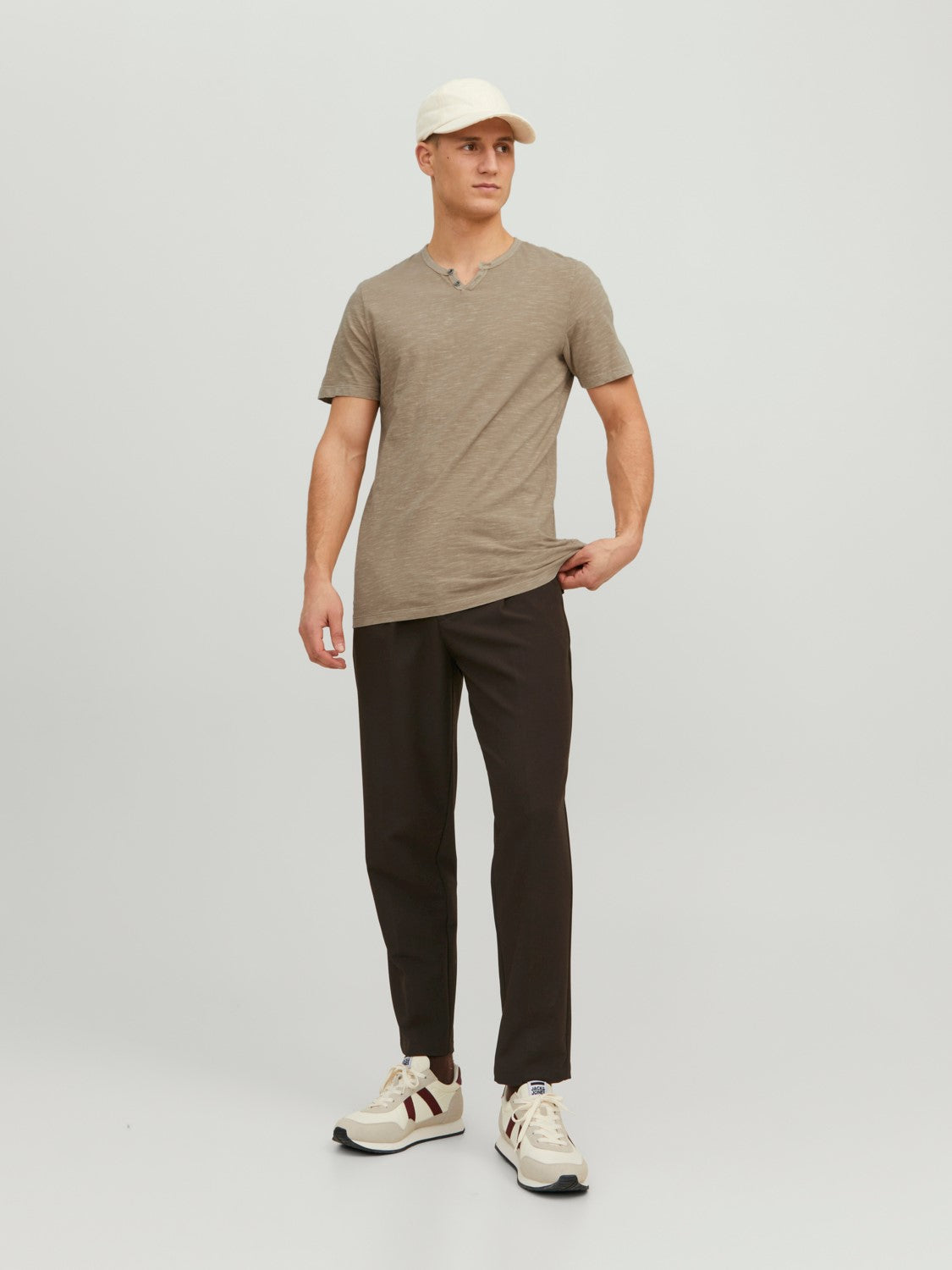 JJESPLIT T-Shirt - Crockery
