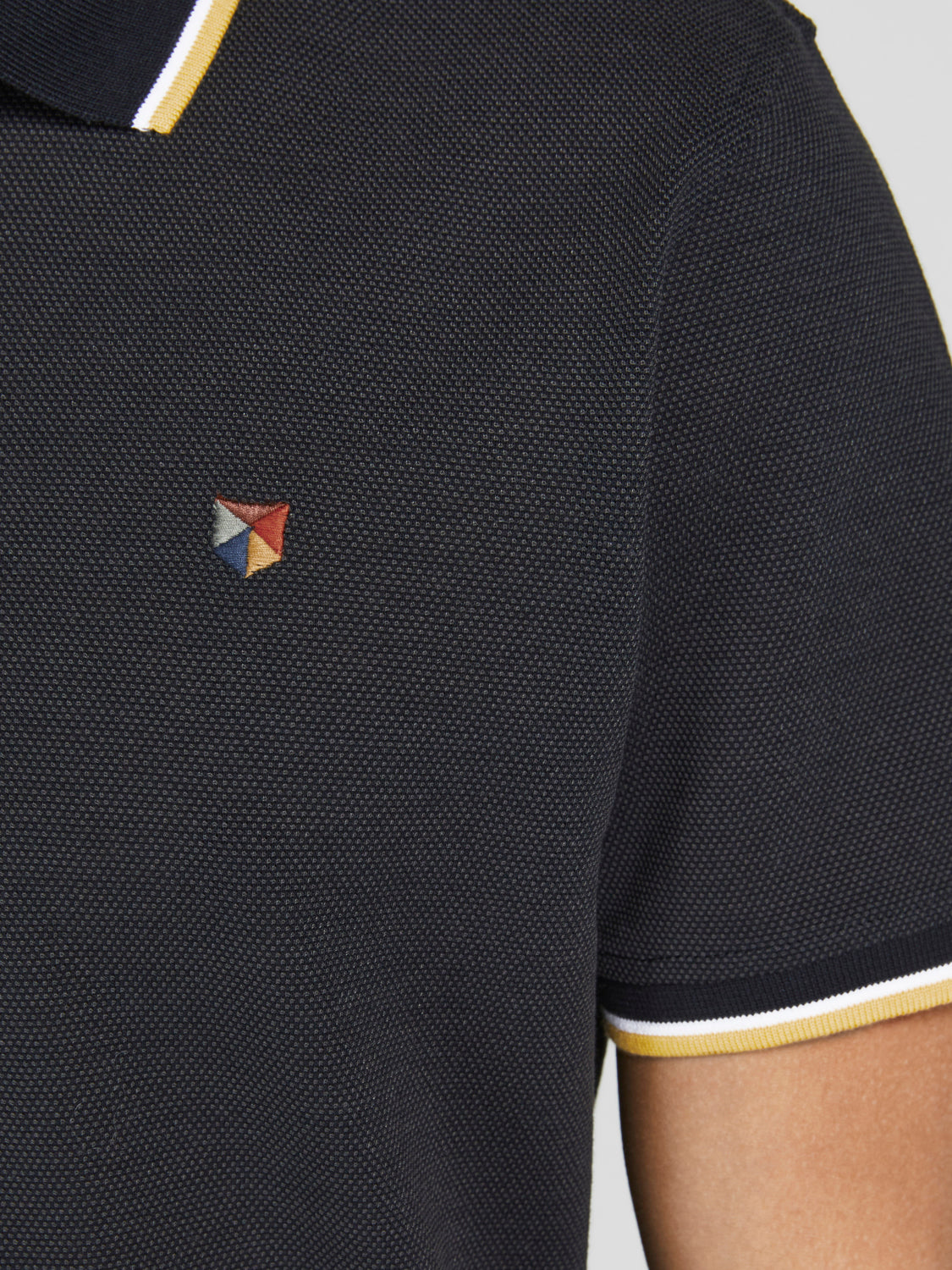 JPRBLUWIN Polo Shirt - Black