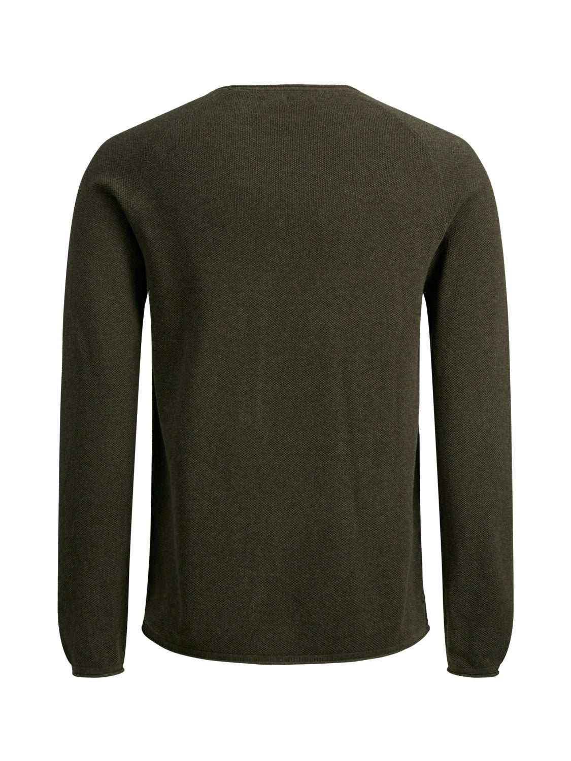 JJEHILL KNIT CREW NECK NOOS - 12157321 - Olive Night