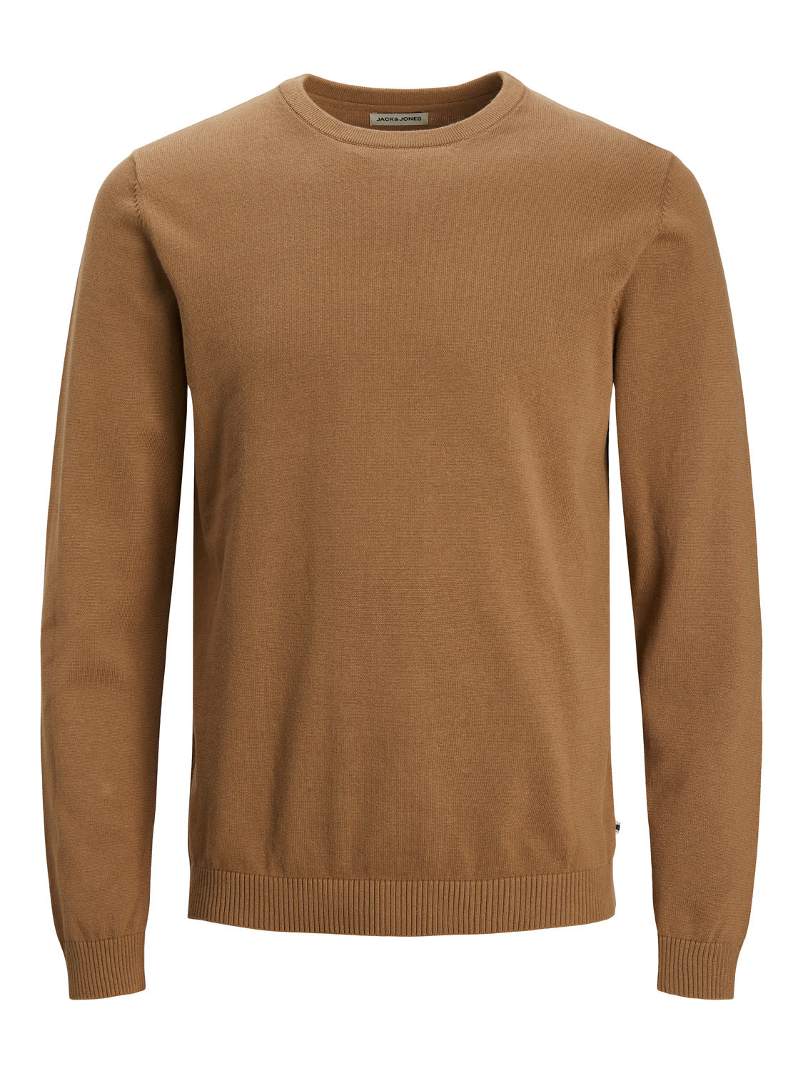 JJEBASIC KNIT CREW NECK - Otter