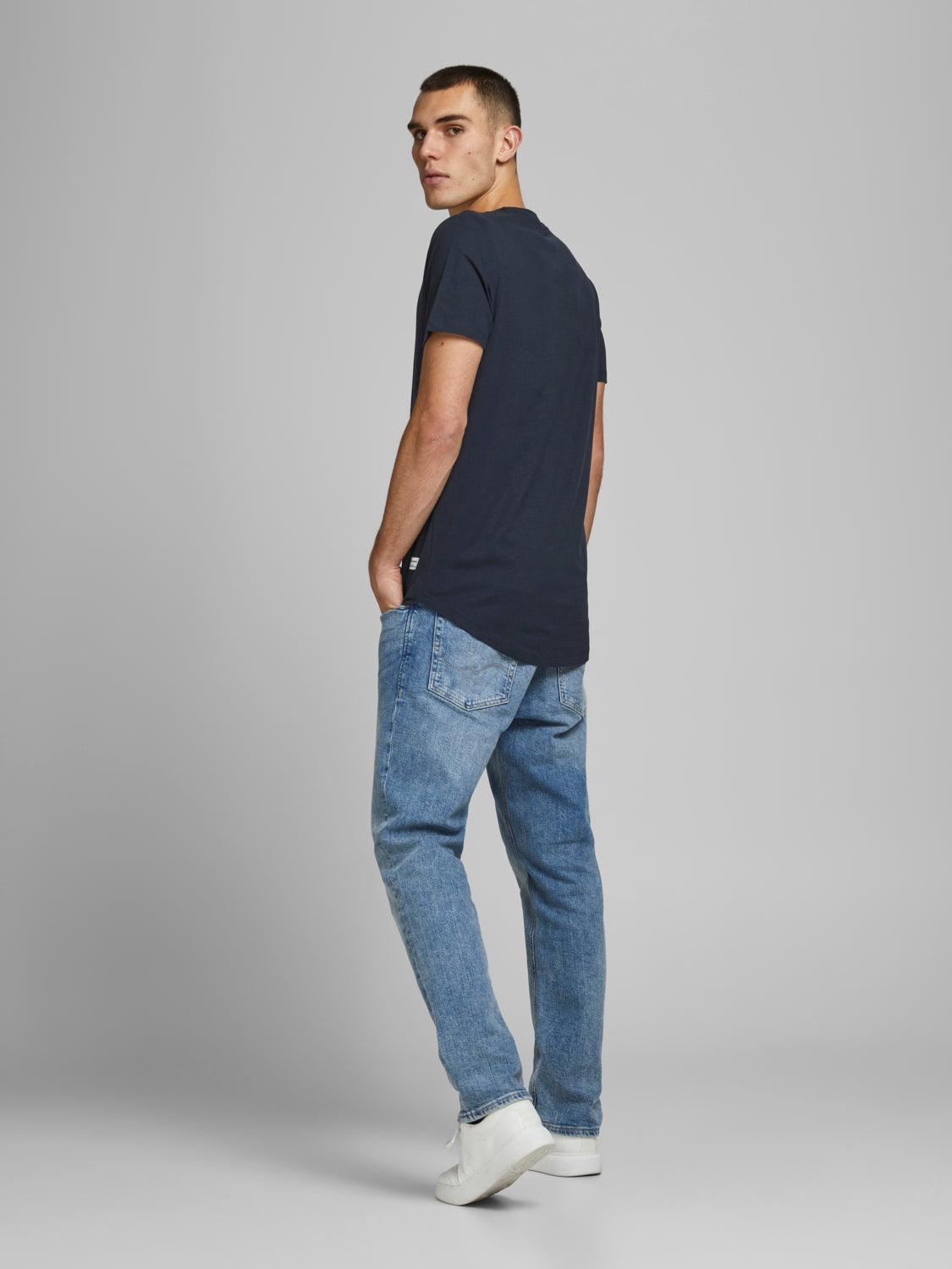 JJENOA T-Shirt - Navy Blazer