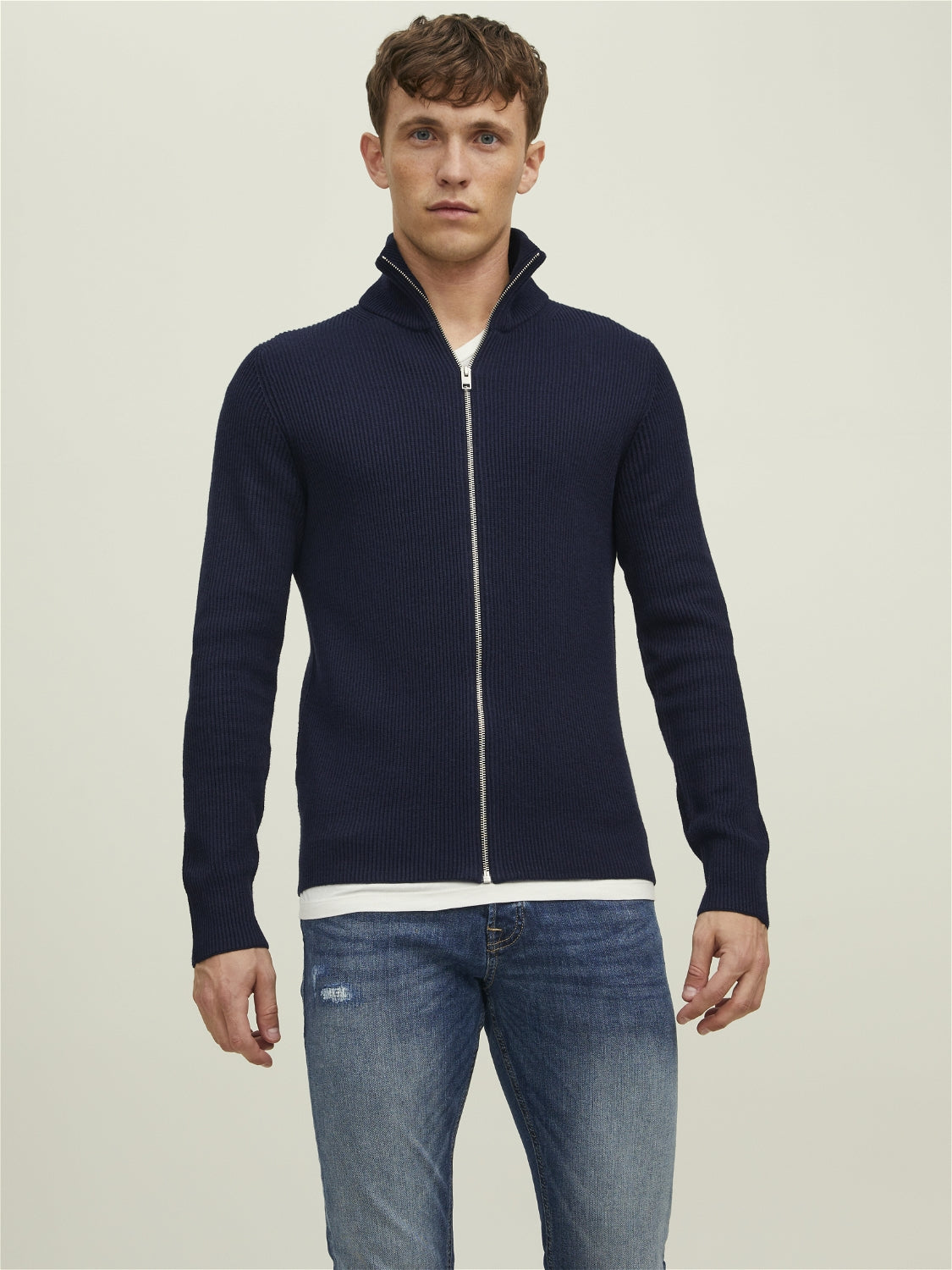 JPRCCPERFECT Cardigan - Maritime Blue