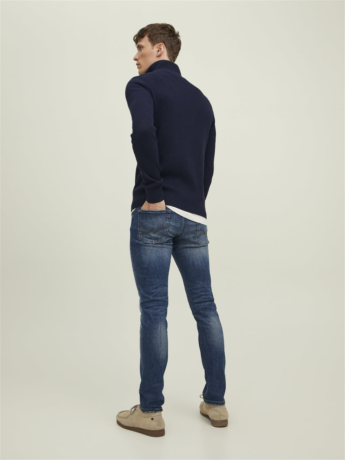 JPRCCPERFECT Cardigan - Maritime Blue