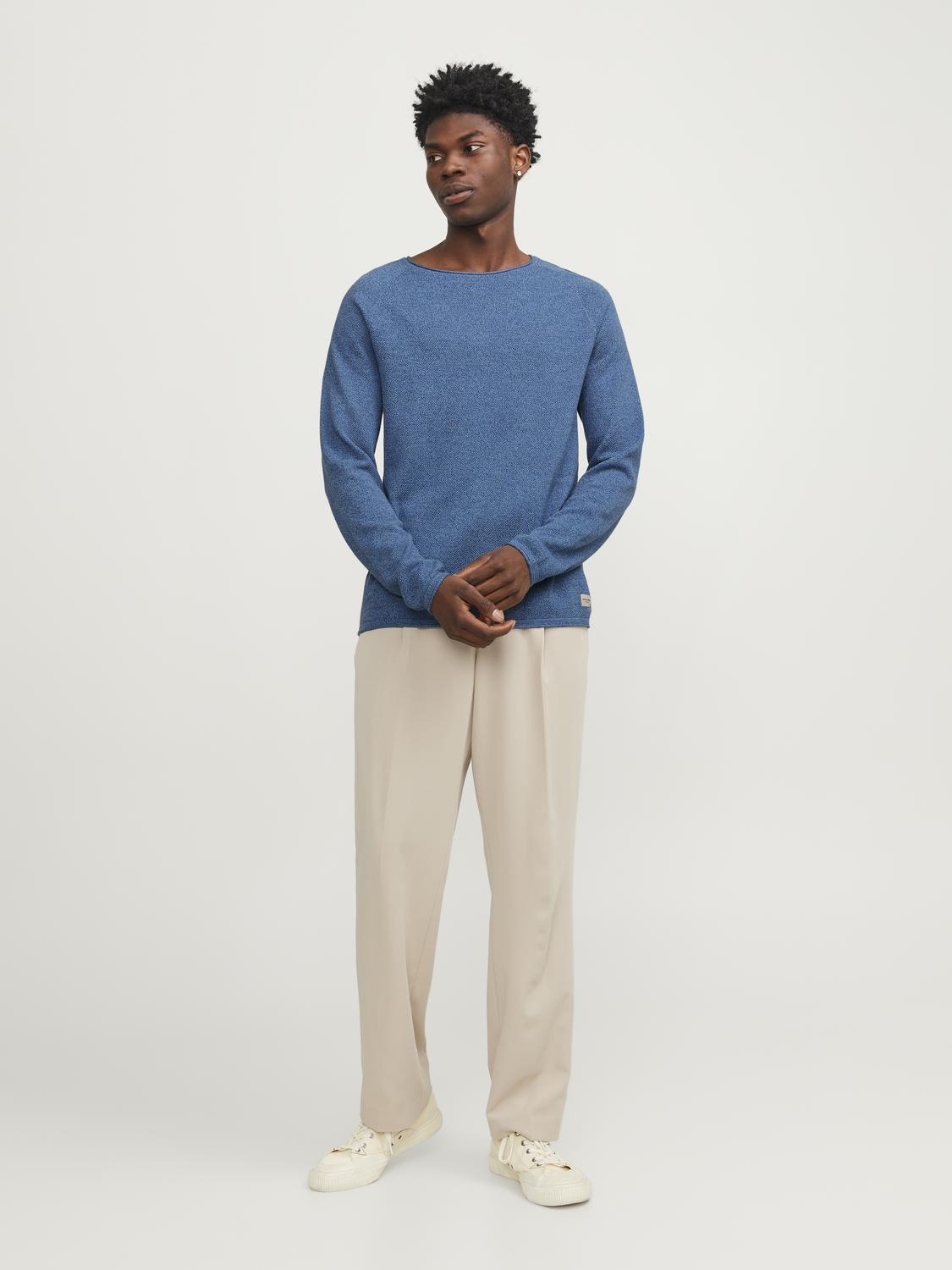 JJEHILL KNIT CREW NECK NOOS - 12157321 - Pacific Coast