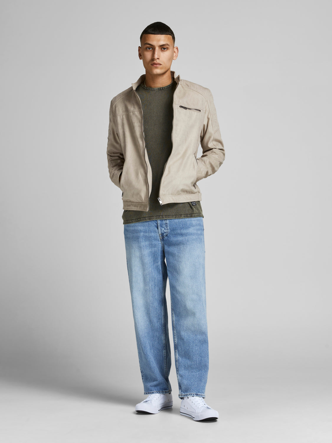 JJEROCKY Jacket - String