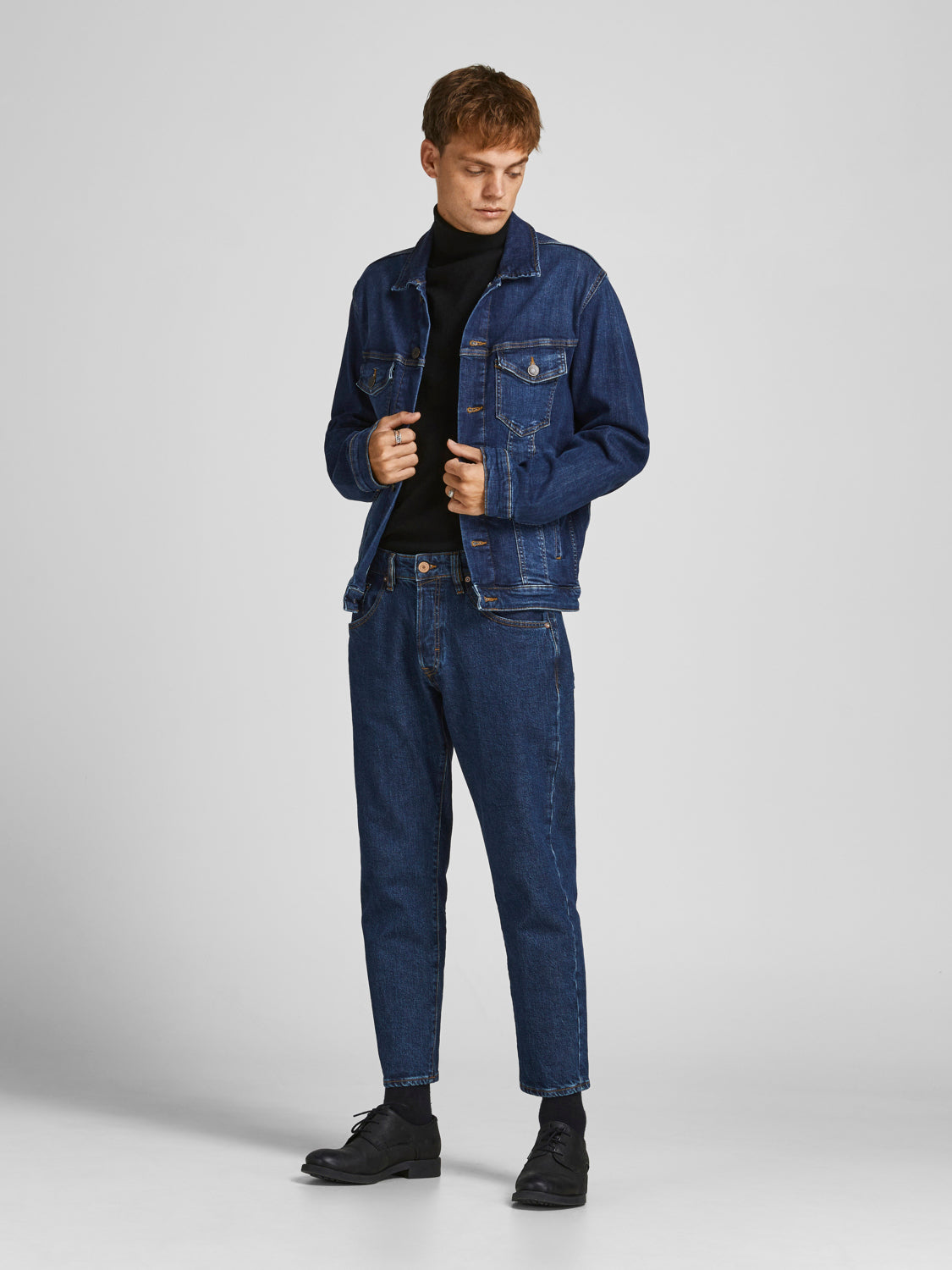 JJIFRANK Jeans - Blue Denim