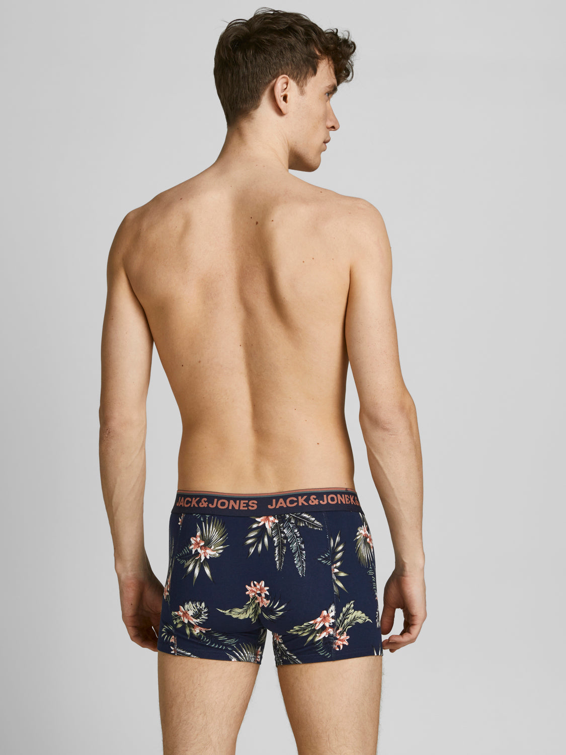 JACFLOWER TRUNK 3-PACK 12205578 - Dark Navy