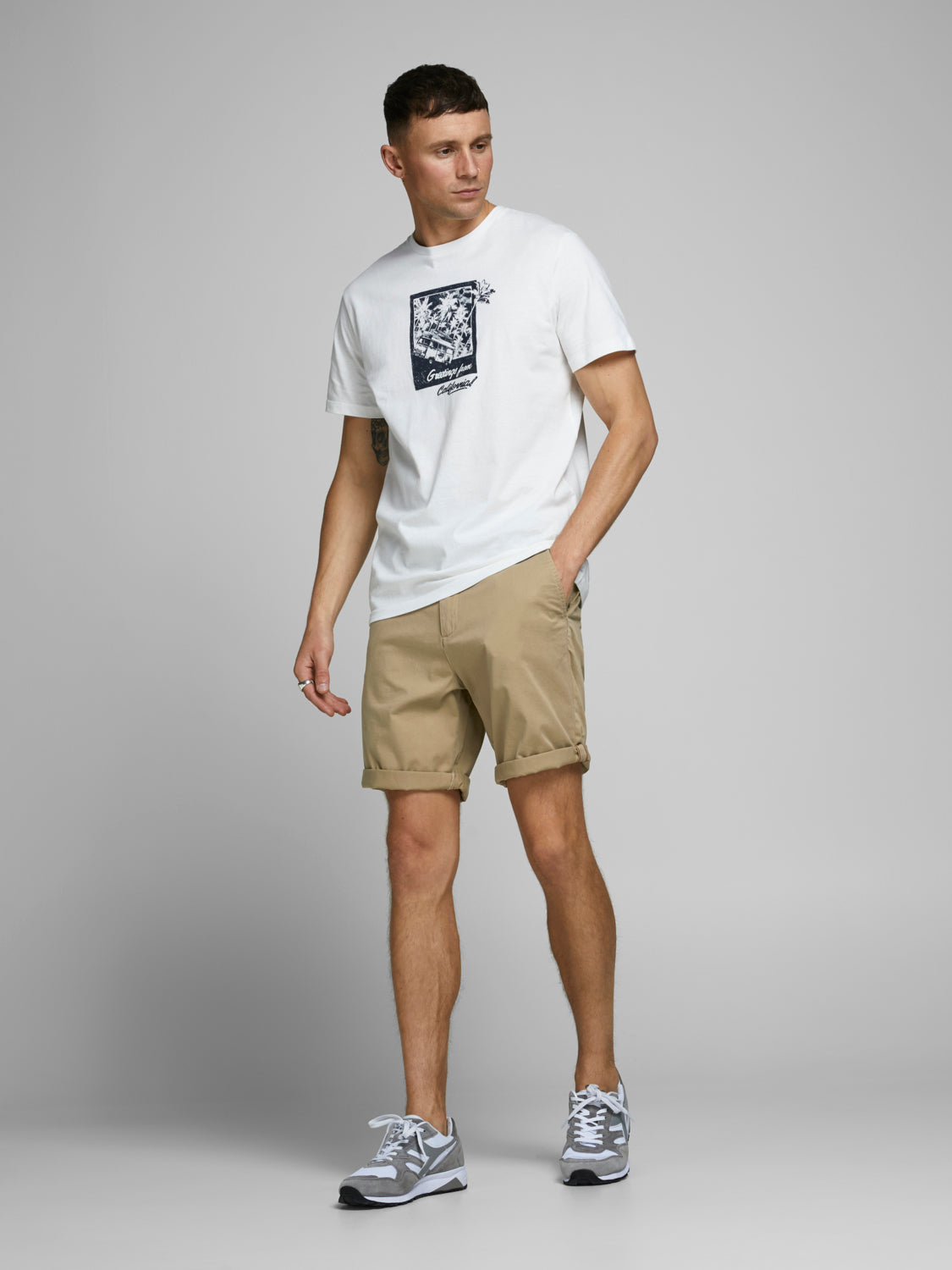 JJIBOWIE Shorts - Khaki