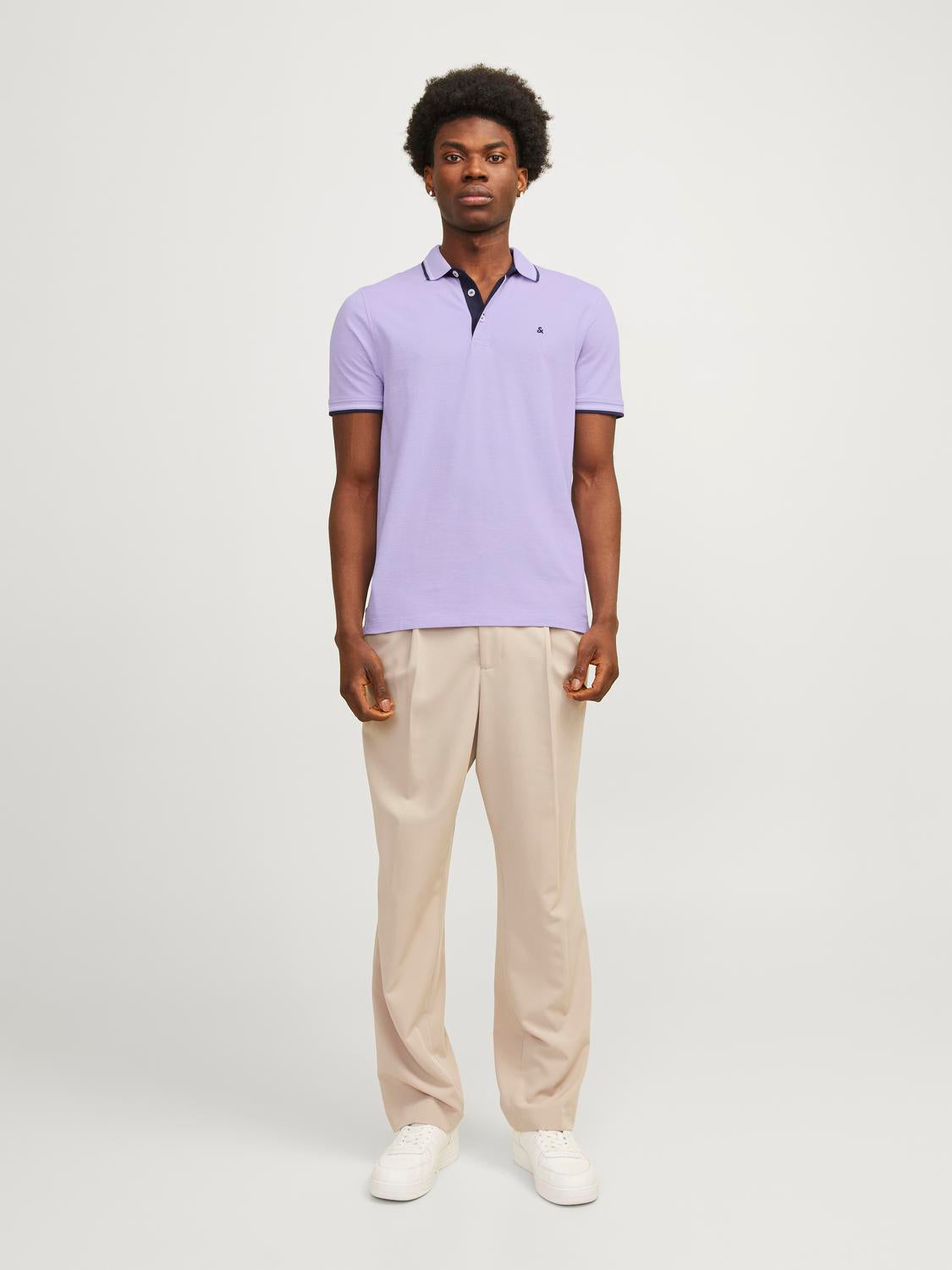 JJEPAULOS Polo Shirt - Purple Rose