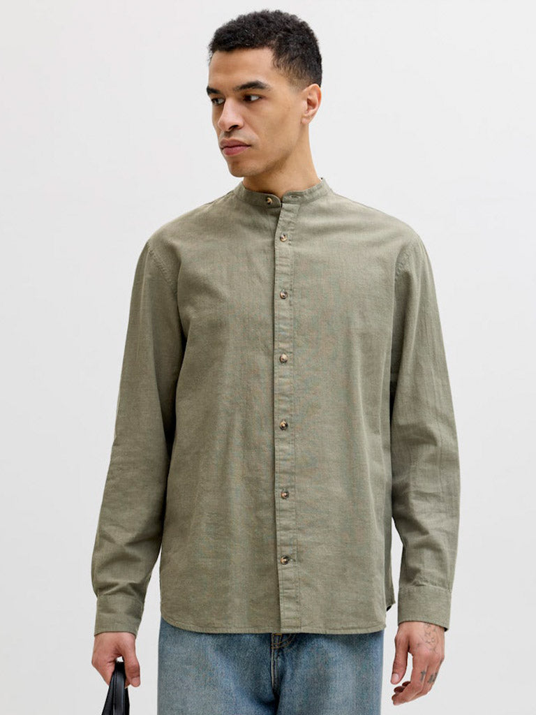 JJESUMMER Shirt - Dusty Olive