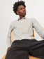 JJESUMMER LINEN BLEND SHIRT LS SN - 12248384 - Crockery