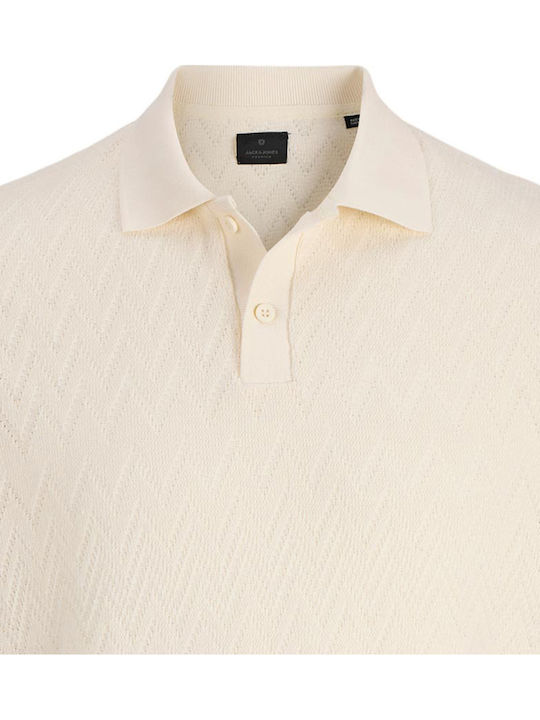 JPRBLATRENTON Polo-Shirt - Cloud Dancer