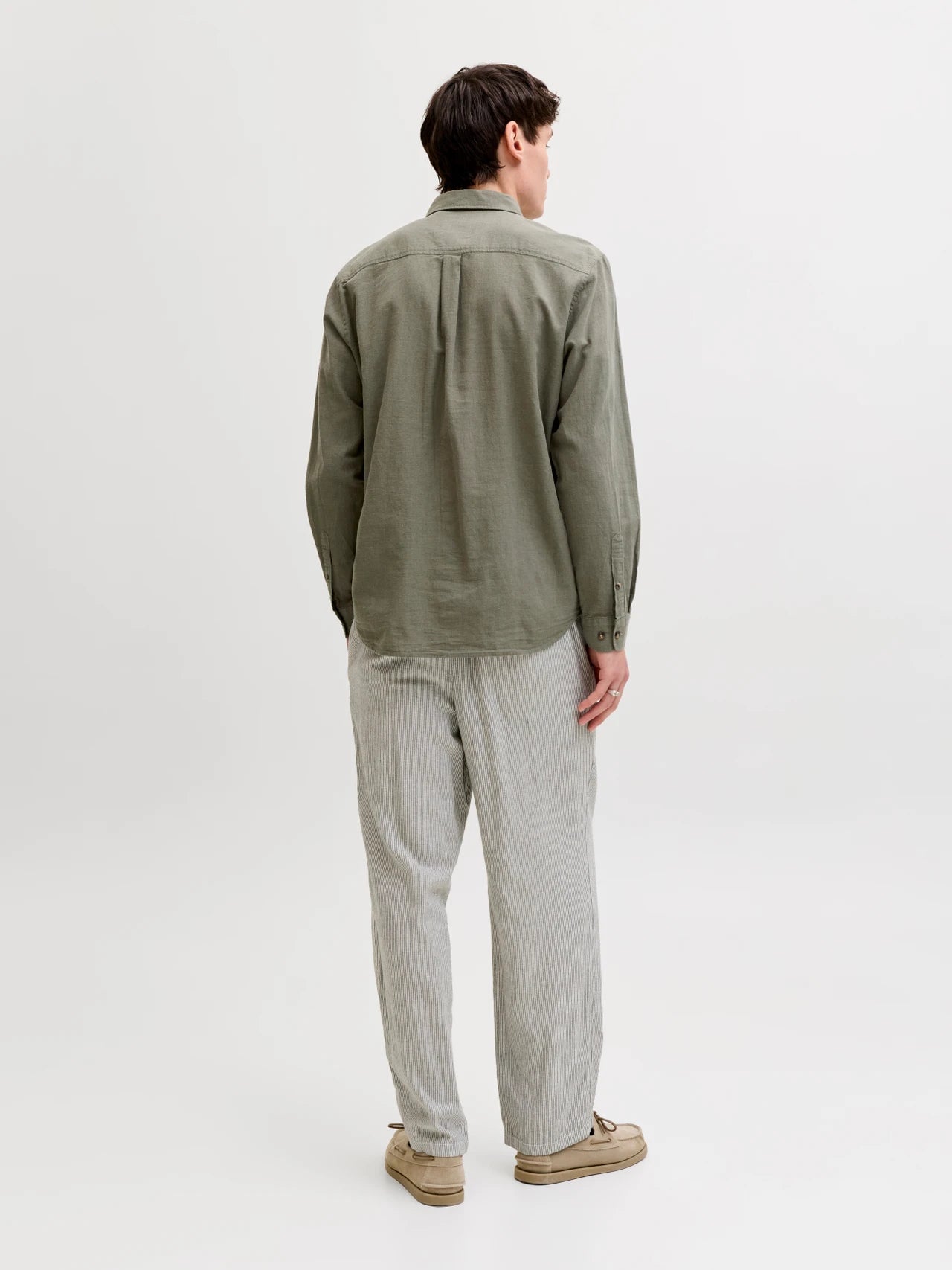 JJESUMMER Shirt - Dusty Olive