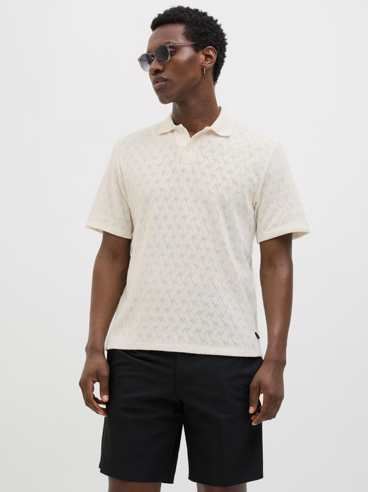 JPRBLATRENT Polo-Shirt - Cloud Dancer