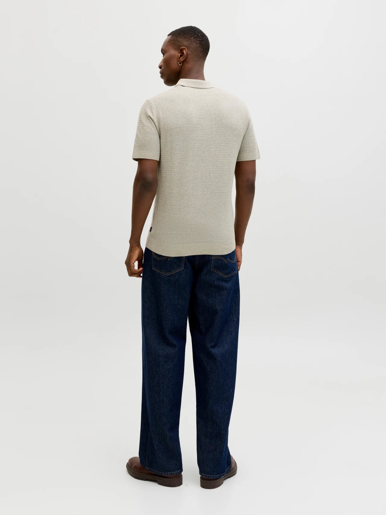 JPRBLURILEY Knit Polo-Shirt - Mermaid