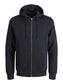 JJESTAR BASIC SWEAT ZIP HOOD NOOS - 12210830 - Black