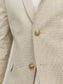 JPRRIVIERA LINEN BLAZER SLIM FIT SN - Petrified Oak