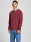 JJELEO KNIT CREW NECK NOOS - Hawthorn Rose
