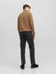 JJEEMIL KNIT HALF ZIP NOOS - 12189339 - Otter
