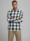 JJEGINGHAM Shirts - Whisper White