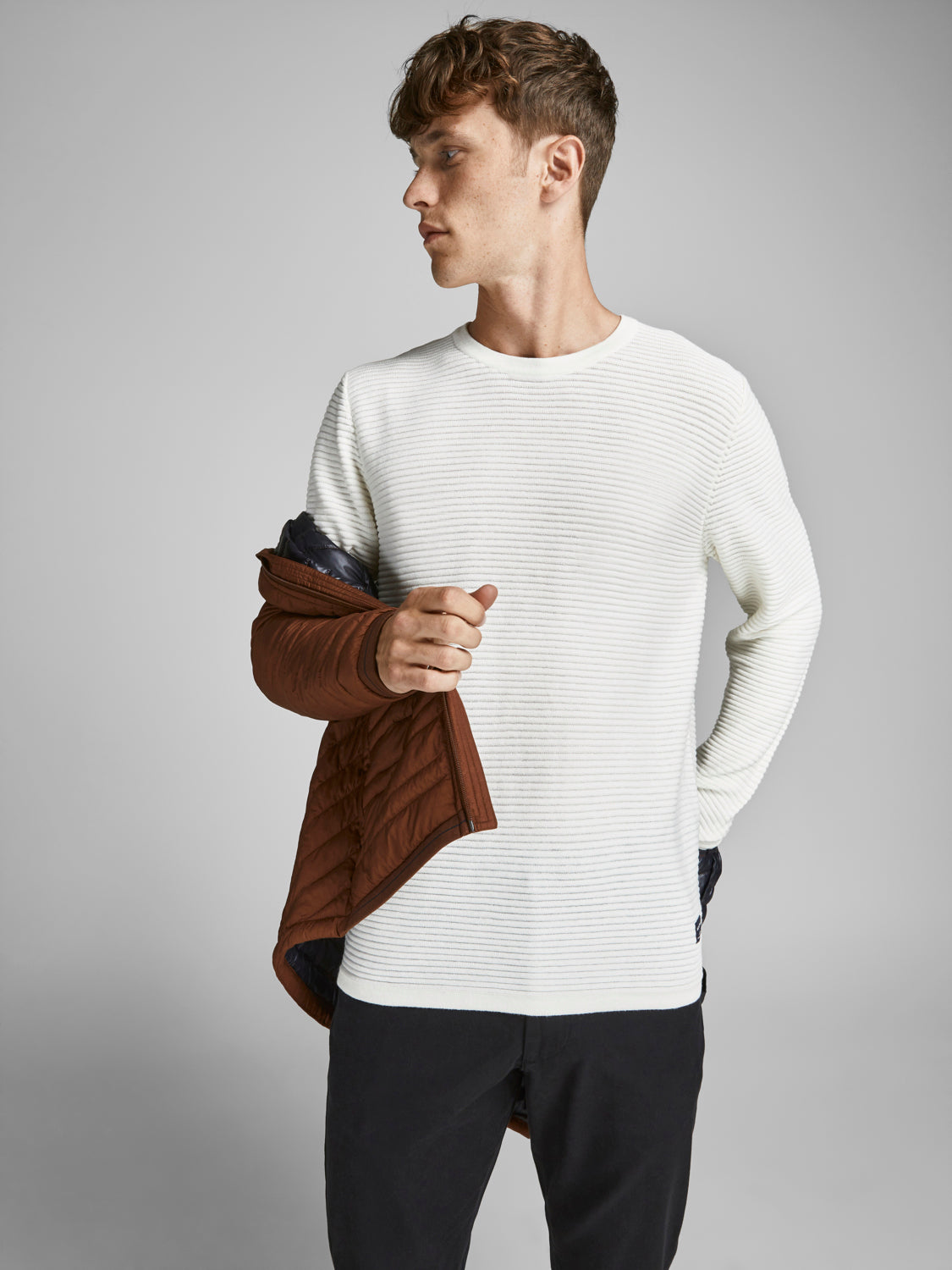 JJEWIND Pullover Cloud Dancer
