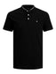 JJEPAULOS Polo Shirt - Black