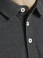 JJEPAULOS Polo Shirt - Dark Gray Melange