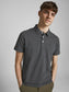 JJEPAULOS Polo Shirt - Dark Gray Melange
