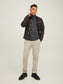 JJEHILL KNIT ROLL NECK NOOS - 12210931 - Dark Grey Melange