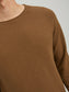 JJEHILL KNIT CREW NECK NOOS - 12157321 - Rubber