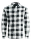 JJEGINGHAM Shirts - Whisper White