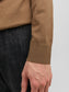 JJEEMIL KNIT HALF ZIP NOOS - 12189339 - Otter