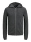 JJEHILL KNIT CARDIGAN NOOS - 12190154 - Dark Grey Melange