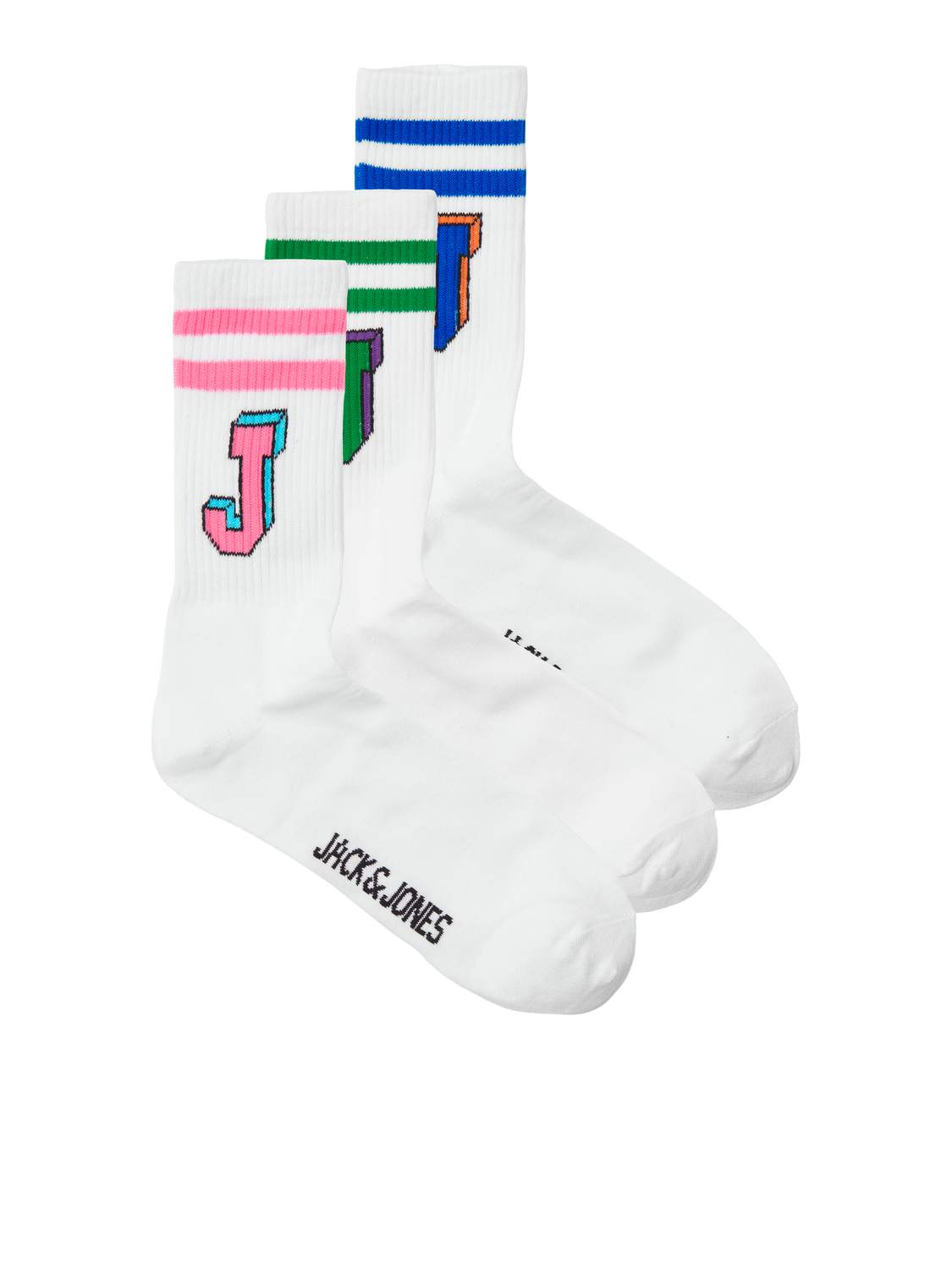 JACSINGLE Socks - White