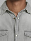 JJESHERIDAN Shirts - Light Grey Denim