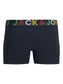 JWHETHAN TRUNKS 3 PACK- Dark Grey Melange