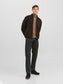 JJEEMIL KNIT HALF ZIP NOOS - 12189339 - Otter