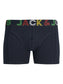 JWHETHAN TRUNKS 3 PACK- Dark Grey Melange