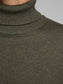 JJEEMIL KNIT ROLL NECK NOOS - 12157417 - Olive Night