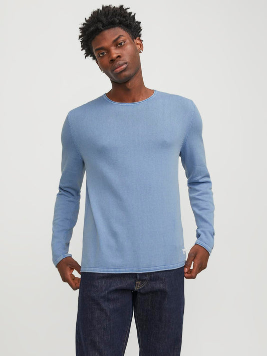 JJELEO KNIT CREW NECK NOOS - 12174001 - Pacific Coast